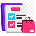 Shopping List  Icon