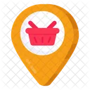 Shopping Location Shopping Direction Gps Icon