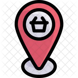 Shopping Location  Icon