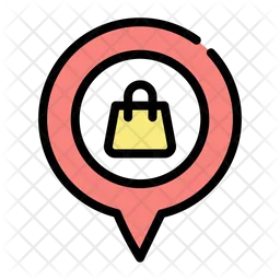 Shopping Location  Icon