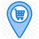 Shopping Location Shopping Direction Icon