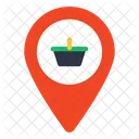 Shopping Location Grocery Location Geolocation Icon