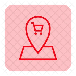 Shopping Location  Icon