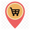Shopping Store Placeholder Pin Pointer Gps Map Location Icon
