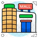 Shopping Mall Building Shopping Center Icon