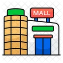 Shopping Mall Building Shopping Center Icon