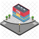 Mall Shopping Center Plaza Icon
