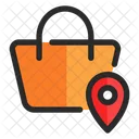 Shopping Mall Location  Icon