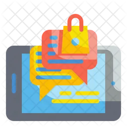 Shopping Message  Icon