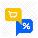 Shopping Message  Icon