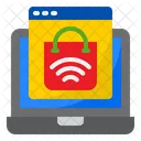 Shopping Online Online Laptop Icon