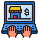 Shopping Online Business Financial Icon