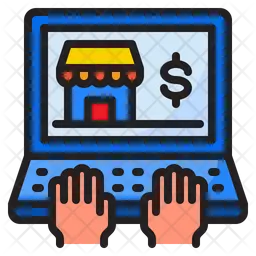 Shopping Online  Icon