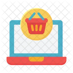 Shopping online  Icon