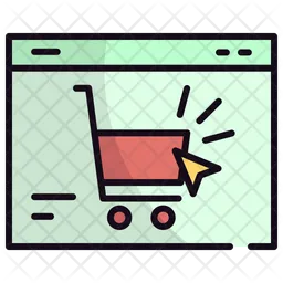 Shopping Online  Icon