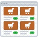 Shopping Page  Icon