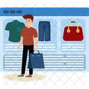 Shopping Page Ecommerce Online Icon