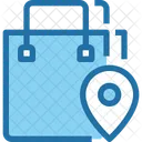 Shopping Track Place Icon