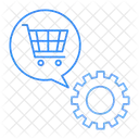 Shopping Preferences Trolley Icon