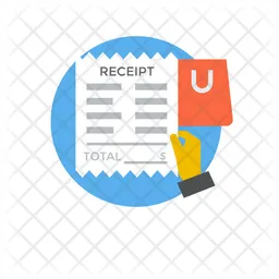 Shopping Receipt  Icon