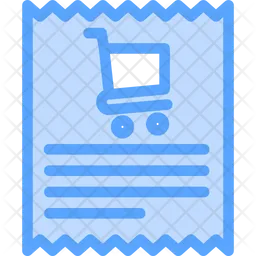 Shopping Receipt  Icon