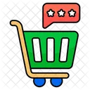 Shopping Review Shopping Rating Shopping Feedback Icon