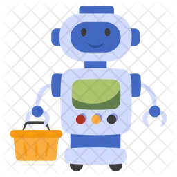 Shopping Robot  Icon