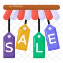 Store Sale Shopping Sale Outlet Sale Icon