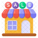 Store Sale Shopping Sale Outlet Sale Icon