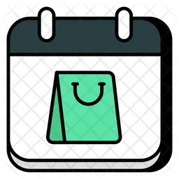 Shopping Schedule  Icon