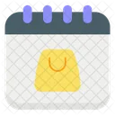 Shopping Schedule Store Package Icon