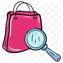 Shopping Search Finding Shopping Shopping Exploration Icon