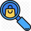 Shopping Search Find Bag Shopping Icon