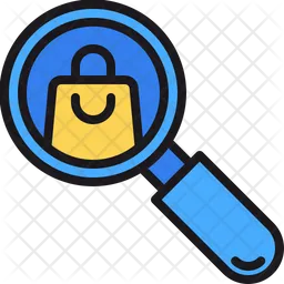 Shopping Search  Icon