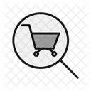 Shopping Search  Icon
