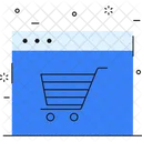 Shopping  site  Icon