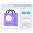 Shopping Site Online Shopping Ecommerce Icon