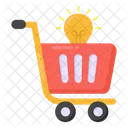 Ecommerce Solutions Shopping Solutions Shopping Idea Icon