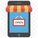 Shopping Store Online Shopping M Commerce Icon