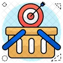 Shopping Target Shopping Aim Shopping Goal Icon