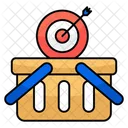 Shopping Target Shopping Aim Shopping Goal Icon