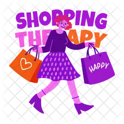 Shopping therapy  Icon