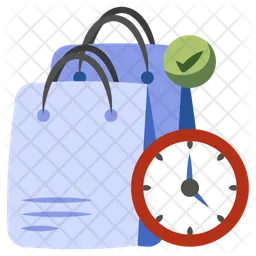 Shopping Time  Icon