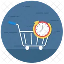 Sale Time Shopping Time Shopping Duration Icon