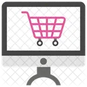 Shopping Time Online Shopping E Commerce Icon