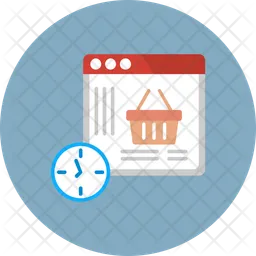 Shopping Time  Icon