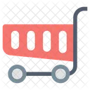 Trolley Luggage Carry Transfer Icon