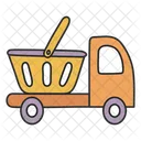 Shopping Truck Vehicle Delivery Icon