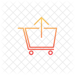 Shopping Upload  Icon