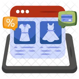 Shopping Website  Icon